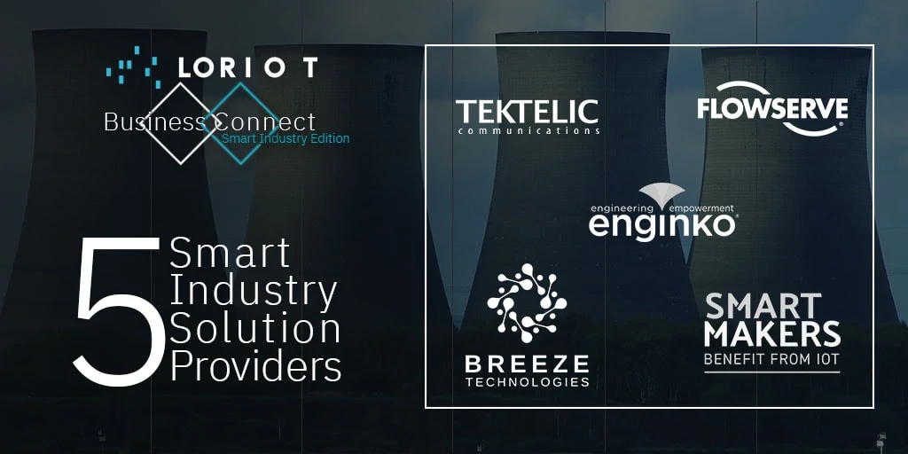 LORIOT Smart Industry Business Connect Banner